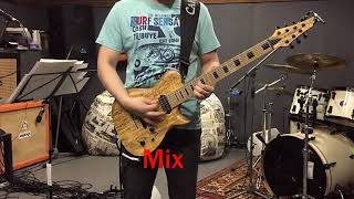 Video thumbnail for KIESEL Carvin SCB7 Bevel Top Seven String Guitar by Александр Меньков