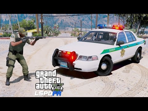 GTA 5 LSPDFR #635 - Blaine County Sheriff