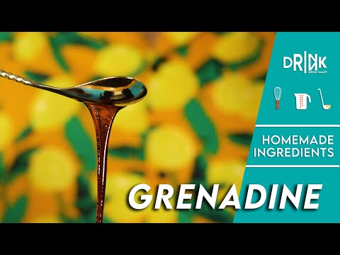 How to make Grenadine - The Cocktail Kitchen