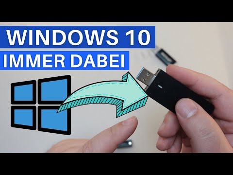 Windows 10 auf USB Stick installieren, den eigenen PC für die Hosentasche.