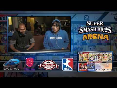 Smash Arena WiiU #22   1v1 Winners Quarters   FALGOD vs Samurai Tech