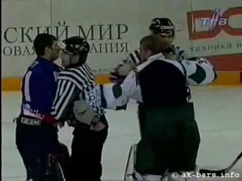 Ak Bars - Metallurg Mg (Fights) Brawl Драка Ак Барс - Металлург Мг драка вратарей хоккей
