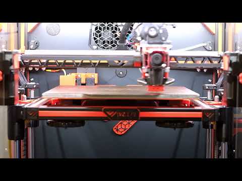VzBot Vz235 screw tilt adjust on 3 points with quick draw probe
