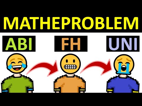 SO sieht Mathe auf Abi-, FH- und Uni-Niveau aus! (einfach erklärt)