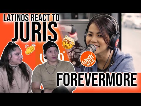 Latinos react to Juris singing "Forevermore" (Side A) LIVE on Wish 107.5 Bus| REACTION 👏✨