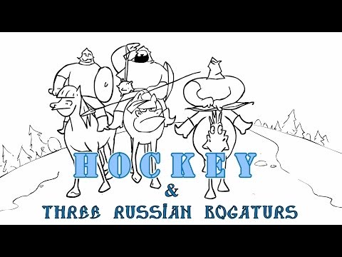 Drei russische Helden: Eishockey-Länderspiel [Video aus YouTube]