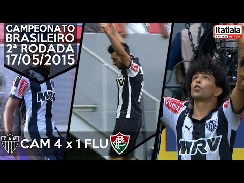 Atlético-MG 4 x 1 Fluminense - 17/05/2015 - Narração Mário Henrique Caixa (Itatiaia)
