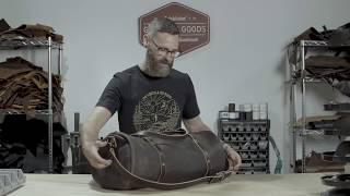William Leather Duffle Bag - Go Forth Goods