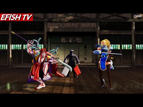 Senryo Kyoshiro vs Charlotte (Hardest AI) - Samurai Shodown