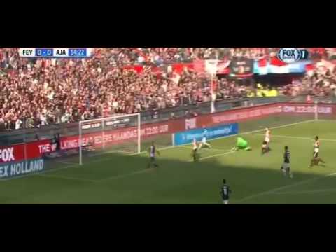 Feyenoord   Ajax, Kasper Dolberg, 0 1