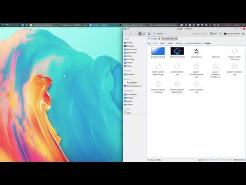ArcoLinux : 2181 How to change the background of a Sddm theme when not on Plasma