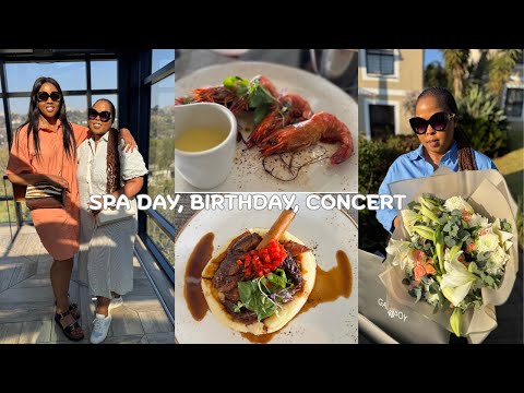VLOG/ MY SISTER'S BIRTHDAY SPA DATE/ NIGHT WITH ZONKE/ LIFE IN MY THIRTIES/ SOUTH AFRICAN YOUTUBER