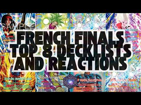Top 8 French Finals Reactions and Discussion - Dragonball Super Card Game Masters