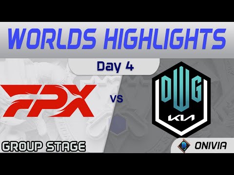 FPX vs DK Highlights Day 4 Worlds 2021 Group Stage FunPlus Phoenix vs DWG Kia by Onivia