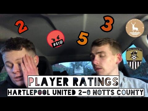 PLAYER RATINGS - Hartlepool United 2 - 0 Notts County