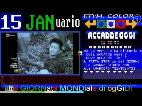 1973 Nixon sospende guerra in Vietnam del Nord  * 15 GENNaio * focus RAI STORIA ACCADDE OGGi