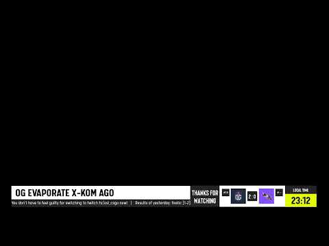 LIVE: OG vs. x-kom AGO - INFERNO - ESL Pro League Season 12 - Group A - EU