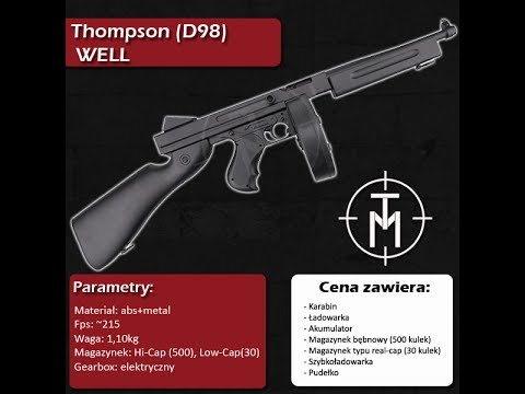 Thompson (D98) firmy WELL  - TANIEMILITARIA.PL