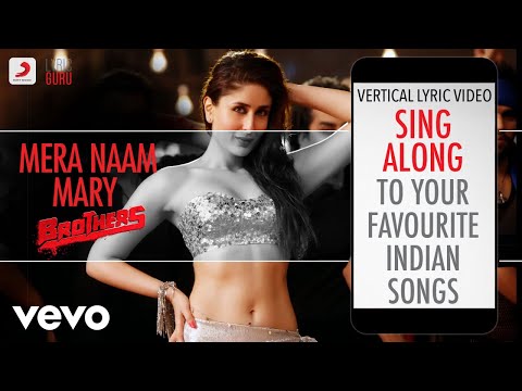 Mera Naam Mary - Brothers|Official Bollywood Lyrics|Chinmayi Sripada