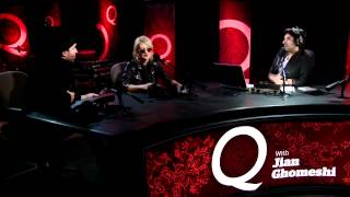 Metric's Emily Haines and James Shaw in Studio Q