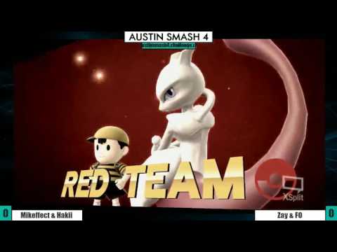 ATX Weekly #102- MikEffect&Hakii (Mewtwo&Ness) Vs Zay&ForbiddenOne (Pacman&Link)