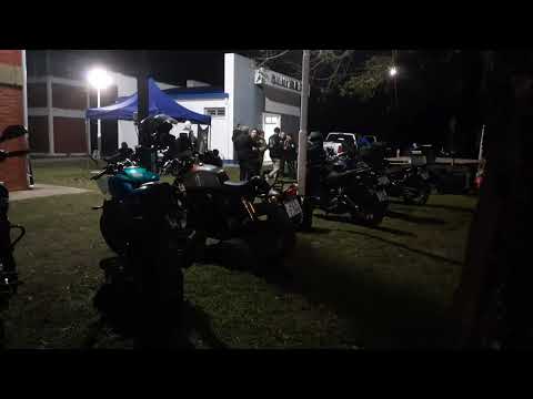 Acampe motoqueros en Herradura Formosa.