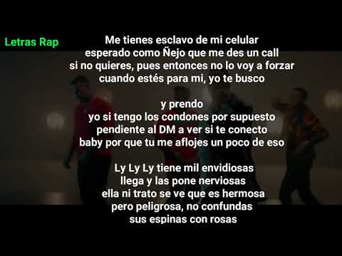A Solas Remix - (Letra) | Letras Rap