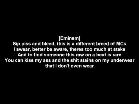 Bad Meets Evil-Welcome 2 Hell Lyrics [HQ]