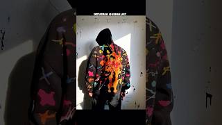 how to paint with bleach—The Results Are Stunning! #bleach #howtopaint #artclothing