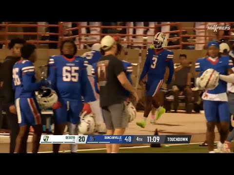 Maximus The Great Denson tosses 7 TDs in for Duncanville vs DeSoto 🔥 🏈