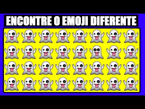 ENCONTRE O EMOJI DIFERENTE EM 20 SEGUNDOS - EMOJIANDO