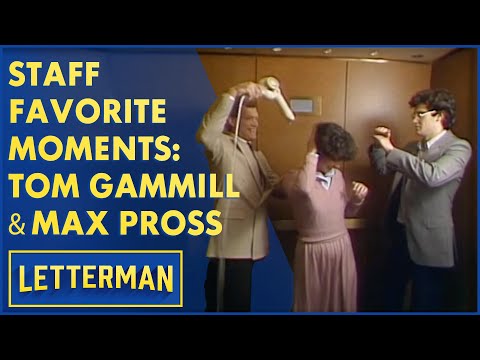 Staff Favorite Moments: Writers Tom Gammill & Max Pross | Letterman