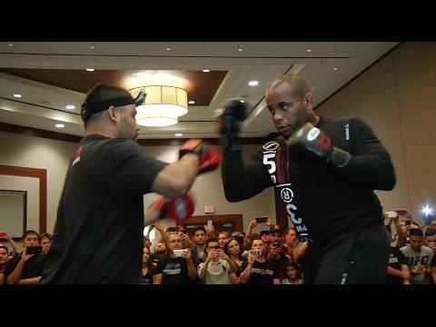 UFC 192: Open Workout Highlights