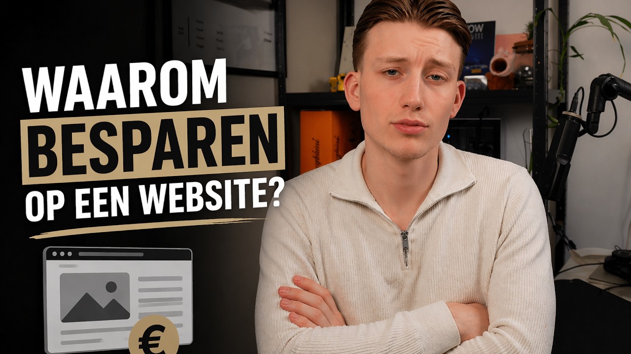 Waarom besparen op een website?