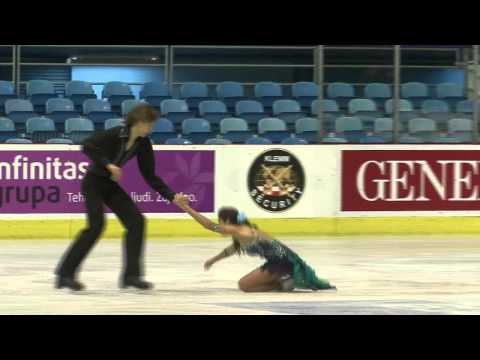 5 S. CIBULKOVA / A. STRAVINSKAS (LTU) - ISU JGP Croatia Cup 2012 Junior Ice Dance Free Dance