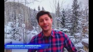 Jensen Ackles: message apr�s avoir re�u le Critic Choice Awards 2021 meilleur acteur cat�gorie Horreur