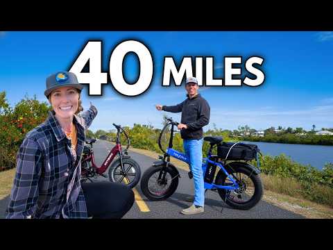Sarasota to Venice on E-Bikes (2 Days on Florida's Legacy Trail)