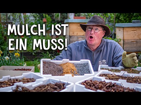 That's why mulch is essential in the garden! 🍂 - Tips & Tricks for Mulching