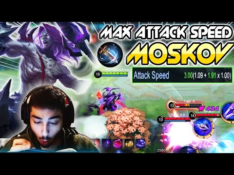 NEW 3.0 ATTACK SPEED MOSKOV BUILD | Mobile Legends  | MobaZane
