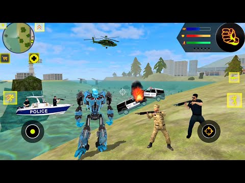 Robot Shark 2 by Naxeex - Fun at NY City #1 - Android Gameplay