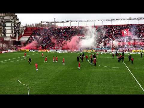 "Recibimiento Argentinos Juniors 1 - Gimnasia y Esgrima de Jujuy 0 (Fecha 42)" Barra: Los Ninjas • Club: Argentinos Juniors