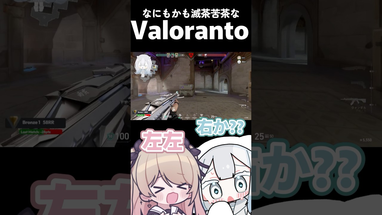 STOP!!!初心者から学ぶ愉快なヴァロラント知識  #vtuber #切り抜き #valorantclips #shorts