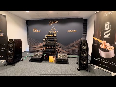 J.Sikora Standard turntable and Kharma Exquisite loudspeakers