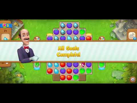 Golden Cup 10846 Stage 21 - 28 ▪︎ no hacks, real play ☆ Gardenscapes by Anne