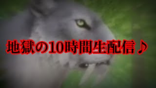 地獄の10時間生配信　トラを200レベルにしよう！