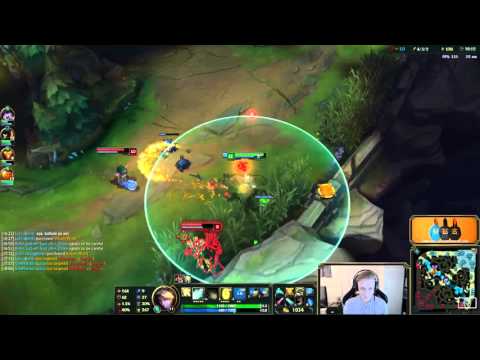 Rekkles with the Ezreal bot lane plays - League of Legends