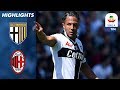 Parma 1-1 Milan | La magnifica punizione di Alves pareggia i conti in extremis | Serie A
