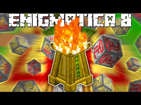 BLOOD ALTAR, TRANQUILITY & RUNES! EP18 | Minecraft Enigmatica 8 [Modded 1.18.2 Questing Modpack]