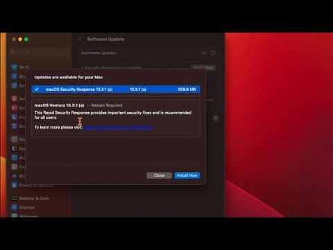 Apple Released macOS Ventura 13.3.1(a) with Security Response Updates
