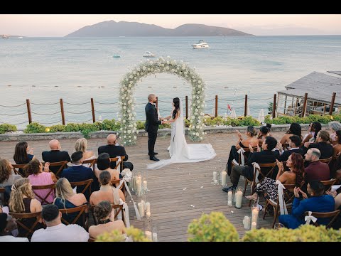 Full wedding film coverage at Mett Bodrum Turkey